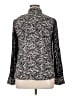 Floreat 100% Rayon Floral Black Long Sleeve Blouse Size 14 - photo 2