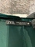 Zara 100% Polyester Teal Cocktail Dress Size M - photo 7