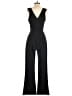 Adelyn Rae Solid Black Jumpsuit Size S - photo 2