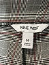 Nine West Plaid Gray Casual Pants Size M - photo 7