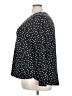 Molly & Isadora Polka Dots Black 3/4 Sleeve Blouse Size 2X Plus - photo 5