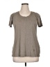 Zara Collection Gray Short Sleeve Top Size XL - photo 1