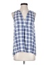 Soft Joie 100% Rayon Blue Sleeveless Blouse Size S - photo 1