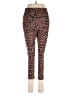 X by Gottex Animal Print Brown Leggings Size M - photo 1