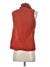 J.Crew 100% Cotton Red Sleeveless Blouse Size 4 - photo 2
