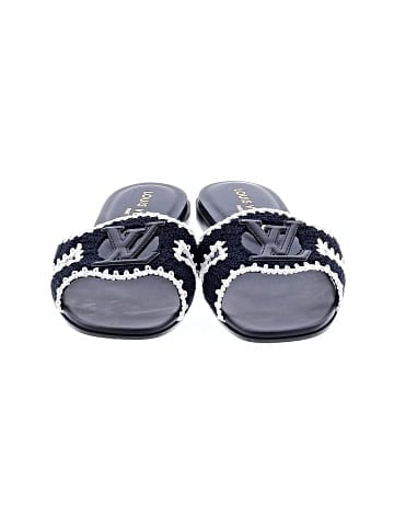 Louis Vuitton Calfskin LV Isola Flat Sandals (view 2)