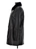 Centigrade 100% Leather Black Coat Size M - photo 5