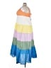 Roxy 100% Cotton Color Block White Casual Dress Size XXL - photo 5