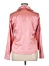 Essentials Metallic Pink Long Sleeve Blouse Size XL - photo 2