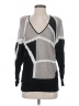 Reiss Color Block Gray Pullover Sweater Size S - photo 1