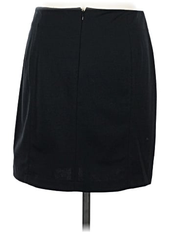 Banana Republic Factory Store Faux Leather Skirt (view 2)