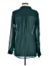 Silence and Noise 100% Polyester Teal Long Sleeve Blouse Size M - photo 2