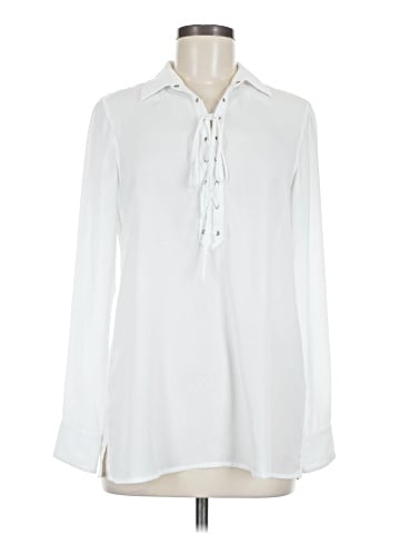 Foxcroft Long Sleeve Blouse (view 1)