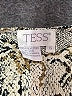 Tess 100% Polyester Silver Long Sleeve Blouse Size S - photo 7
