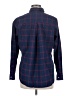 Grayson 100% Cotton Plaid Blue Long Sleeve Button-Down Shirt Size Med (3) - photo 2