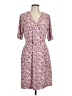Apt. 9 Floral Pink Casual Dress Size L - photo 1