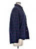Grayson 100% Cotton Plaid Blue Long Sleeve Button-Down Shirt Size Med (3) - photo 4