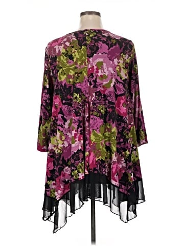 Nina Leonard 3/4 Sleeve Blouse (view 2)