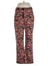 Gloria Vanderbilt Floral Burgundy Jeans Size 12 Petite - photo 1