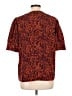 Scotch & Soda 100% Polyester Orange Short Sleeve Blouse Size Lg (3) - photo 2