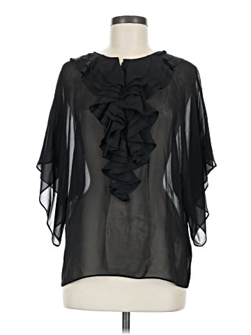 Ted Baker London 3/4 Sleeve Silk Top (view 1)