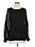 Design History Black Long Sleeve Blouse Size L - photo 1