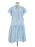 St. John Blue Casual Dress Size M - photo 1