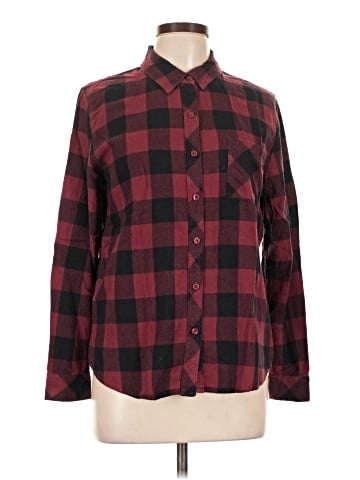Market and Spruce Long Sleeve Button-Down Shirt (view 1)