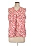 Lands' End Red Sleeveless Blouse Size L (petite) - photo 1