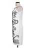 Ronni Nicole Graphic Silver Cocktail Dress Size 10 - photo 5