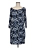 Cato Print Blue Casual Dress Size M - photo 1