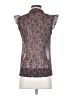 DMBM 100% Polyester Purple Sleeveless Blouse Size XS - photo 2