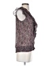 DMBM 100% Polyester Purple Sleeveless Blouse Size XS - photo 4