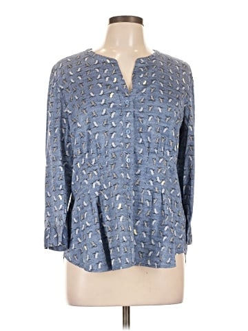 Nic + Zoe 3/4 Sleeve Blouse (view 1)