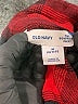 Old Navy 100% Cotton Plaid Red Long Sleeve Button-Down Shirt Size Med Petite - photo 7