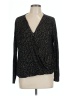 Jennifer Lopez Black Long Sleeve Blouse Size L - photo 1