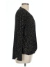 Jennifer Lopez Black Long Sleeve Blouse Size L - photo 4