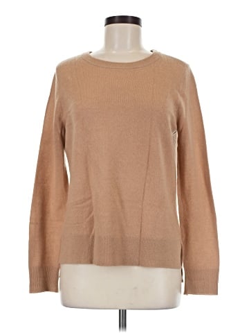 Halogen Cashmere Pullover Sweater (view 1)
