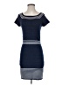 Max Studio Stripes Blue Casual Dress Size S - photo 1