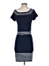 Max Studio Stripes Blue Casual Dress Size S - photo 2