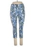 Roz & Ali Print Blue Active Pants Size 16 - photo 1