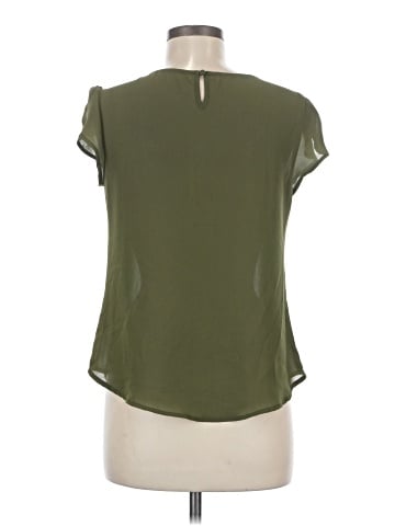 Edge Short Sleeve Blouse (view 2)