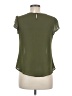 Edge 100% Polyester Green Short Sleeve Blouse Size M - photo 2
