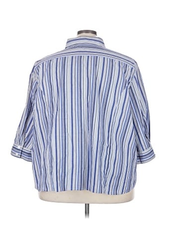 Liz & Me 3/4 Sleeve Button-Down Shirt (view 2)