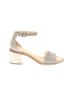 Soludos 100% Leather Gray Sandals Size 5 1/2 - photo 1