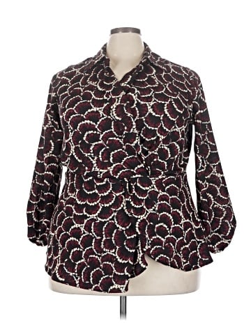 Jessica London 3/4 Sleeve Blouse (view 1)