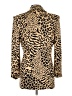 St. John Collection by Marie Gray Animal Print Gold Blazer Size 10 - photo 2