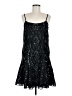 Needle & Thread 100% Polyester Stars Black Cocktail Dress Size 8 - photo 1