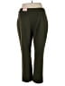 Alex Marie Solid Green Active Pants Size 16 - photo 2
