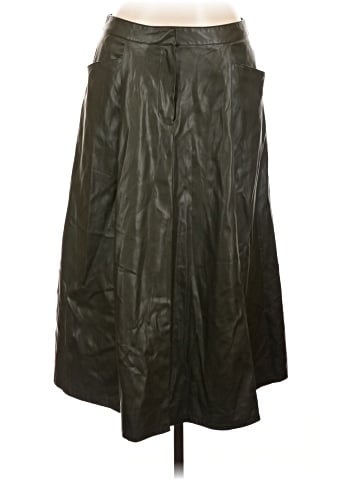 Worthington Faux Leather Skirt (view 1)